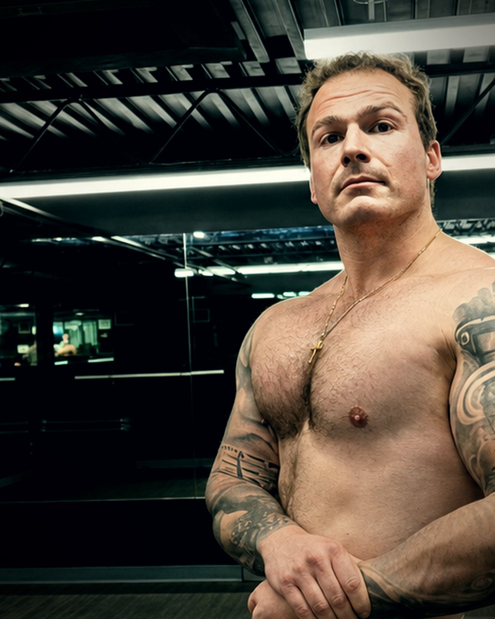 Rob Murphy today, at the gym